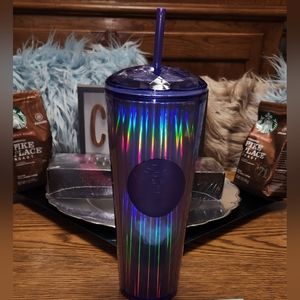 Starbucks 2022 Periwinkle Kaleidoscope Venti Tumbler ~ NWT